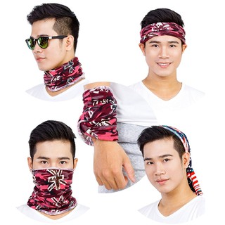 Khăn Đa Năng Đi Phượt Cao Cấp - Khẩu Trang Đa Năng Nhiều Công Dụng