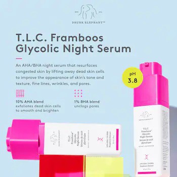 HOT - Fullset  Bộ Dưỡng Da Ban Đêm DRUNK ELEPHANT Call It A Night (T.L.C. Framboos™ + Lala Retro™)