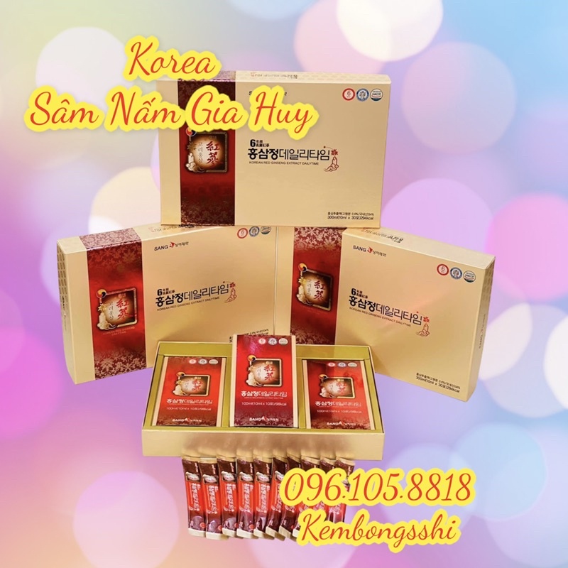 Nước Hồng Sâm Nguyên Chất SANGA Người Lớn Hàn Quốc