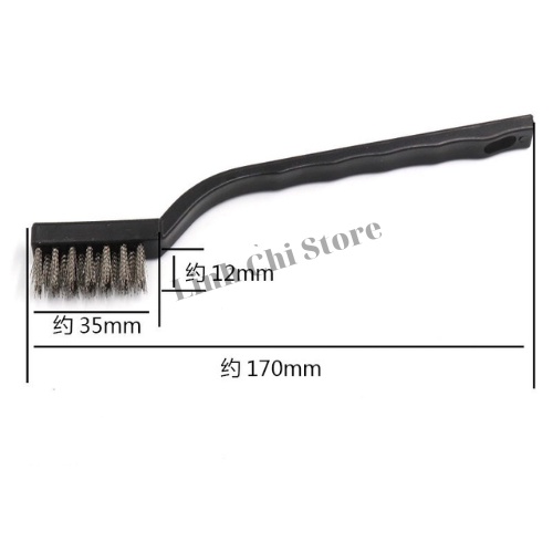 Bộ 3 bàn chải vệ sinh main, keo, vết gỉ sét