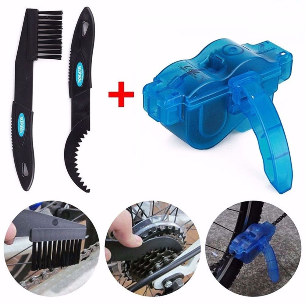 Cọ/bàn chà làm sạch xích xe đạp đơn giản tiện lợi