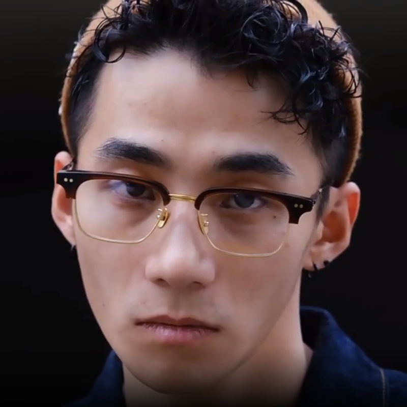 Mắt Kính TR90 Gọng Kim Loại Chống Ánh Sáng Xanh Hình Chữ Nhật Thời Trang Cho Nam Và Nữ