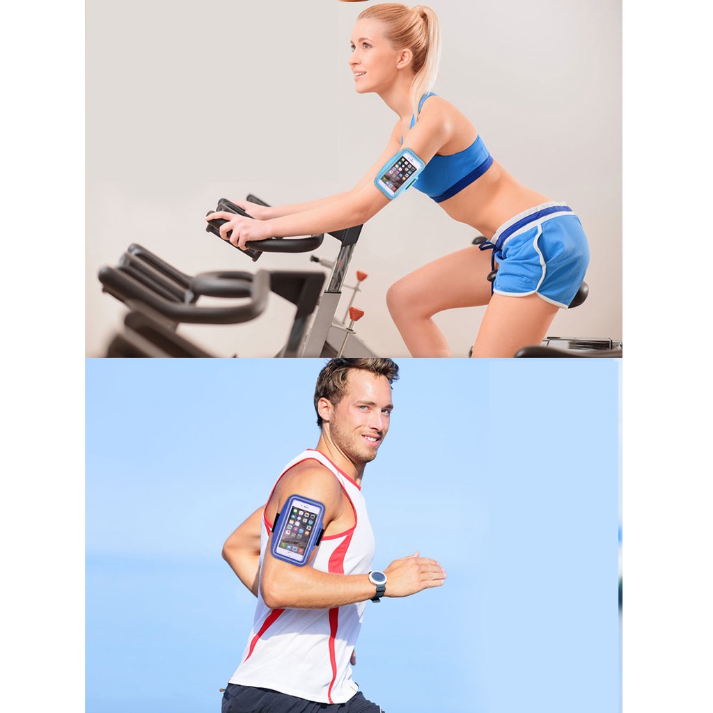 Bao Đeo Tay Điện Thoại Chạy Bộ Thể Dục Siêu Mỏng Nhẹ