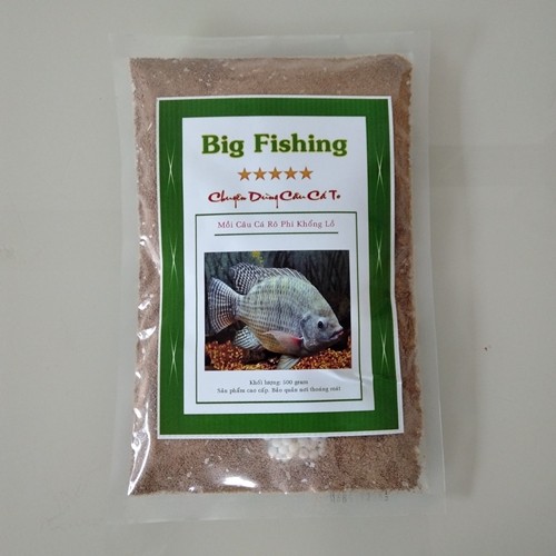 Thính bột câu cá rô phi khổng lồ. Túi 500 Gram.