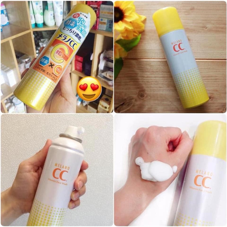Sữa Rửa Mặt Tạo Bọt CC Melano NHẬT NỘI ĐỊA