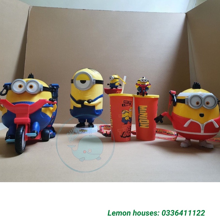 Mô hình Minion siêu đáng yêu, set Minion