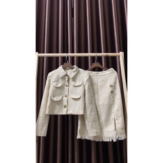 Set dạ tweed be