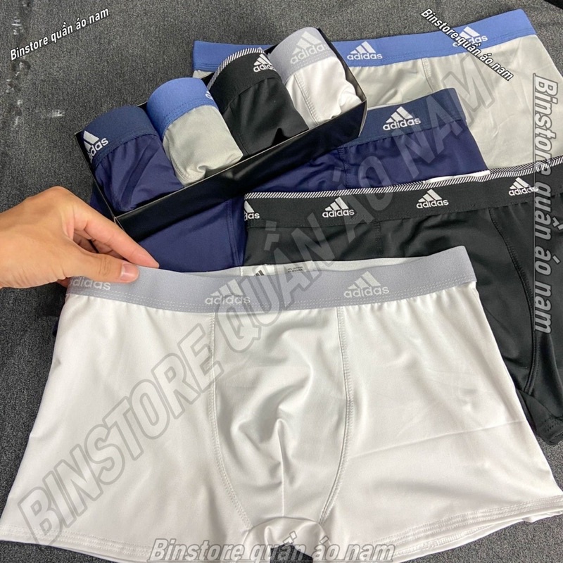 [Xả kho] Sịp Đùi Nam ADIDAS, quần Sịp Đùi nam, quần lót nam Cao Cấp Chất Coton Thoáng Mát, Thoải Mái Vận Động, Nam Tính