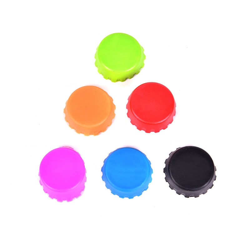 Set 6 Nắp Silicone Tròn Đậy Chai Lọ Đa Năng Tiện Dụng