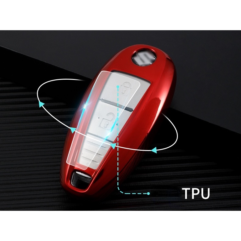 Vỏ Bọc Chìa Khóa Điều Khiển Từ Xa Bằng TPU Mềm Cho Xe Hơi Suzuki Swift Ignis Kizashi Sport SX4 Baleno Ertiga SCORSS Grand Vitara 2016 2017 2018 2019