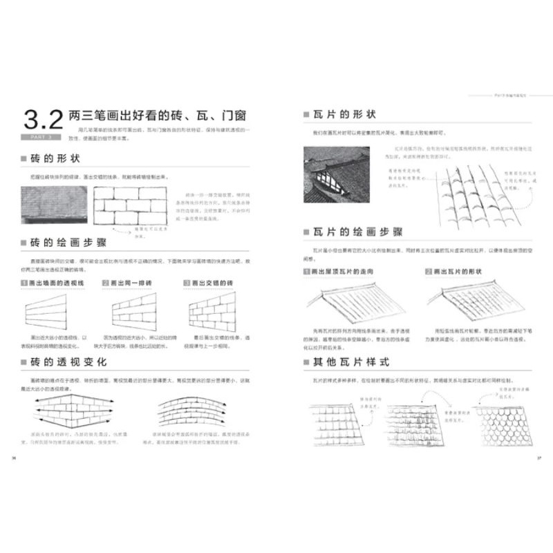 ARTBOOK VẼ PHÁC THẢO Phong Cảnh
