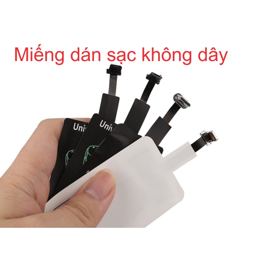 MIẾNG DÁN SẠC KHÔNG DÂY SẠC TỪ CỔNG MIRO ANDROID