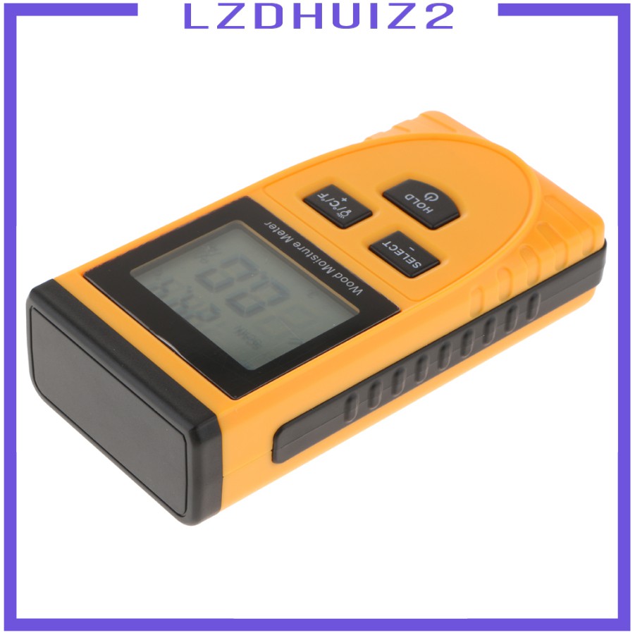Máy Đo Độ Ẩm Gỗ Les Fleurs GM630 Màn Hình LCD Kỹ Thuật Số