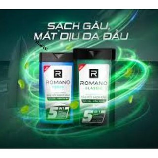 Dầu gội sạch gàu romano classic -- force 180g