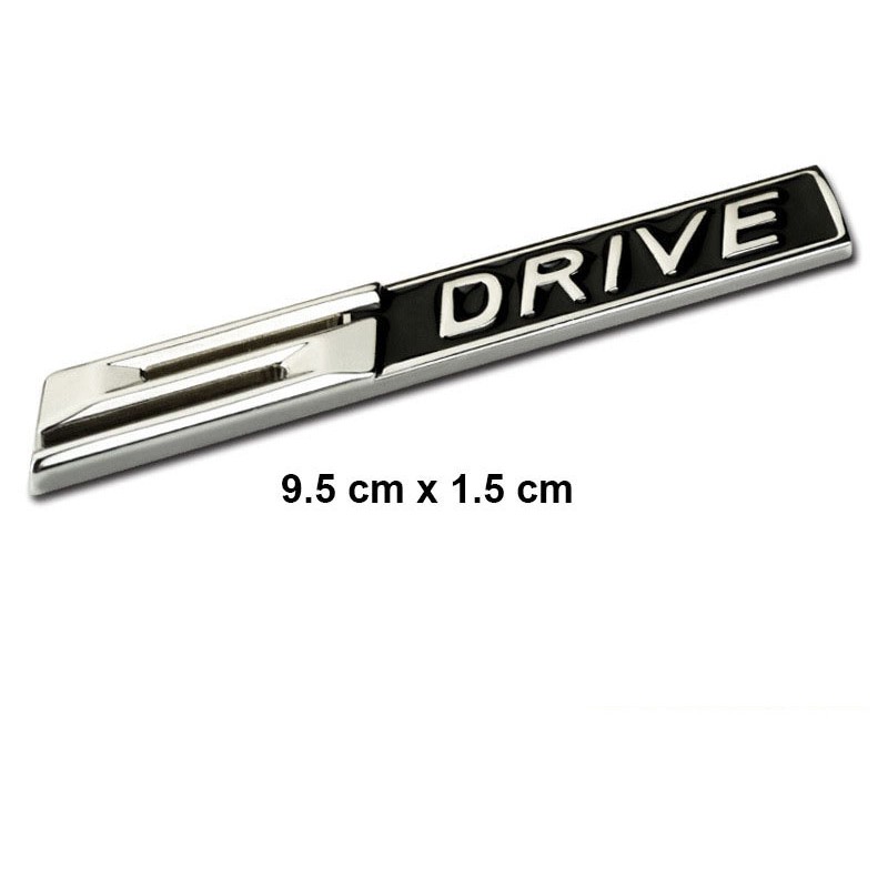 Logo Chữ Xdriver, Edriver, 5driver Dán Trang Trí Xe ô Tô MS-117