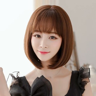 Tóc giả vic lửng cao cấp 517 😍FREESHIP😍 tóc nguyên đầu vic lửng, tóc vic lửng, tóc giả nữ cả đầu, tặng lưới chụp