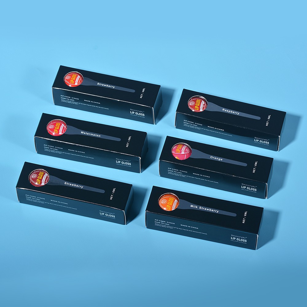 Son Kem Trang Điểm IBCCCNDC Nhung Lì Lâu Trôi 6 Màu Sắc Tùy Chọn Thiết Kế Hình Cây Kẹo Mút 6ml | BigBuy360 - bigbuy360.vn