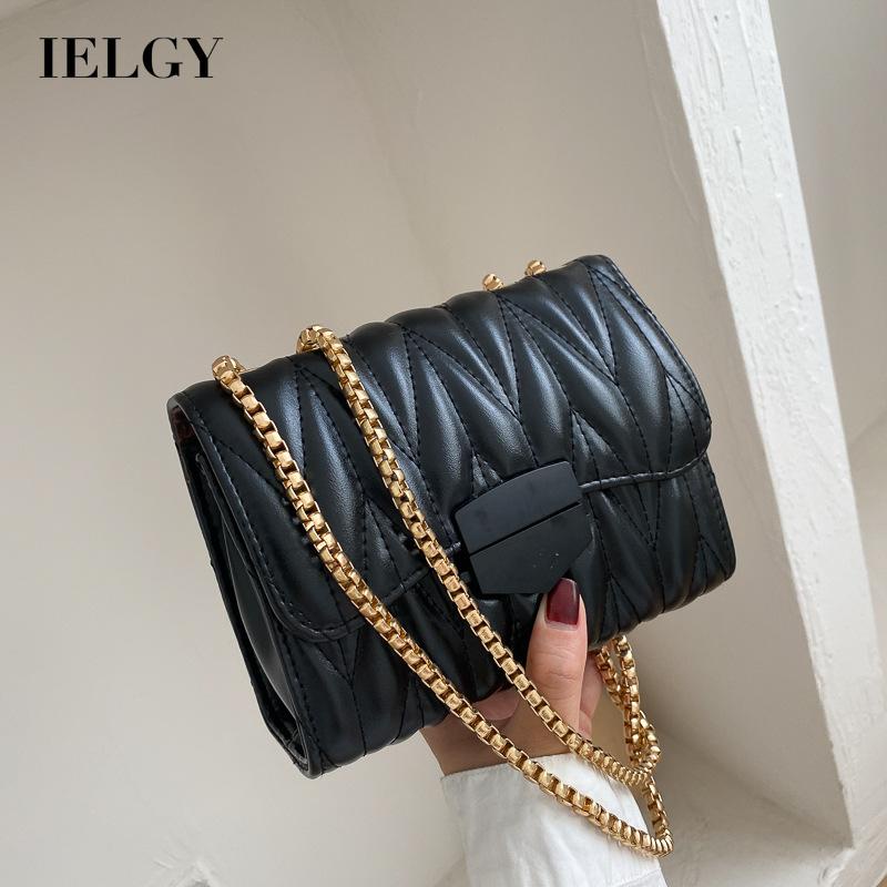 IELGY Fashion Chain Crossbody Shoulder Bag Versatile Ladies