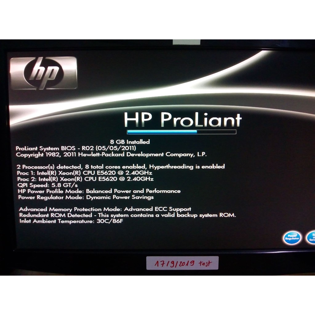 [Máy chủ] HP Proliant SM316 - Rack 1U mới rút Datacenter về chạy tốt | WebRaoVat - webraovat.net.vn