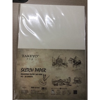 Giấy vẻ Takeyo A3, A4 Xấp 20 tờ