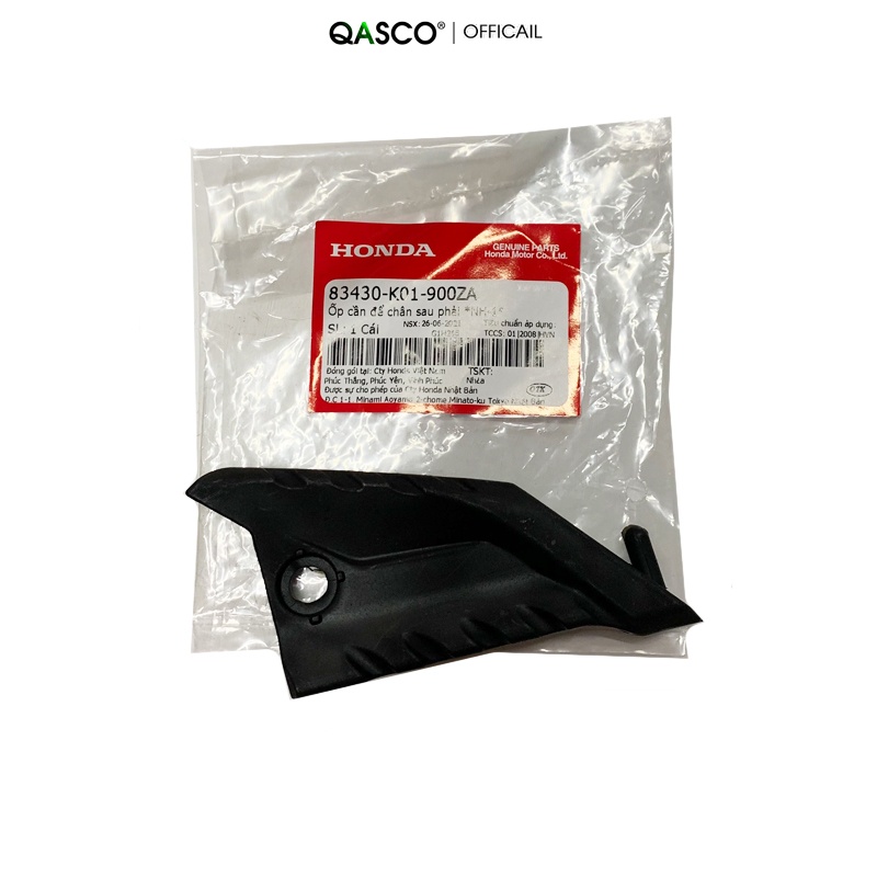Ốp cần để chân sau phải HONDA SH 125 / 150 (2012-2015)  QA(83430K01900ZA) _( 49)