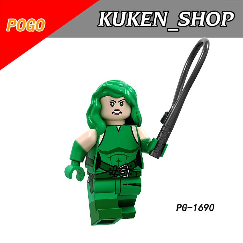 Minifigures Marvel DC Các Mẫu Nhân Vật Superior Octopus Steve Rogers Madame Baron Von Strucker Atom PG8191