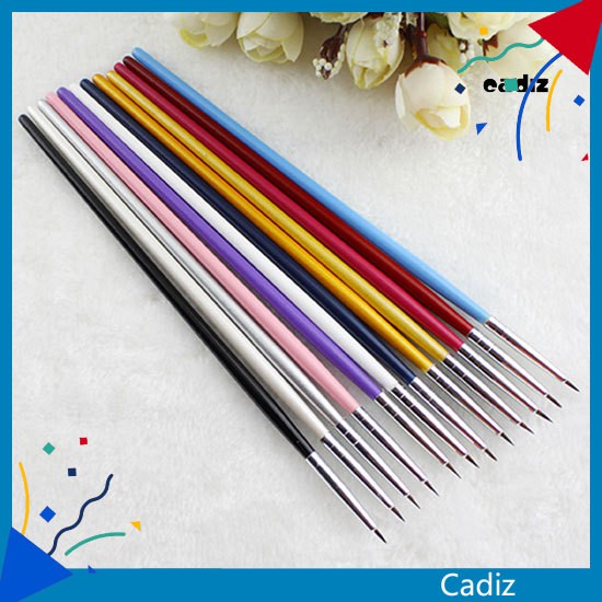 [Hàng mới về] Set 12 Cọ Vẽ Móng Tay Chuyên Nghiệp