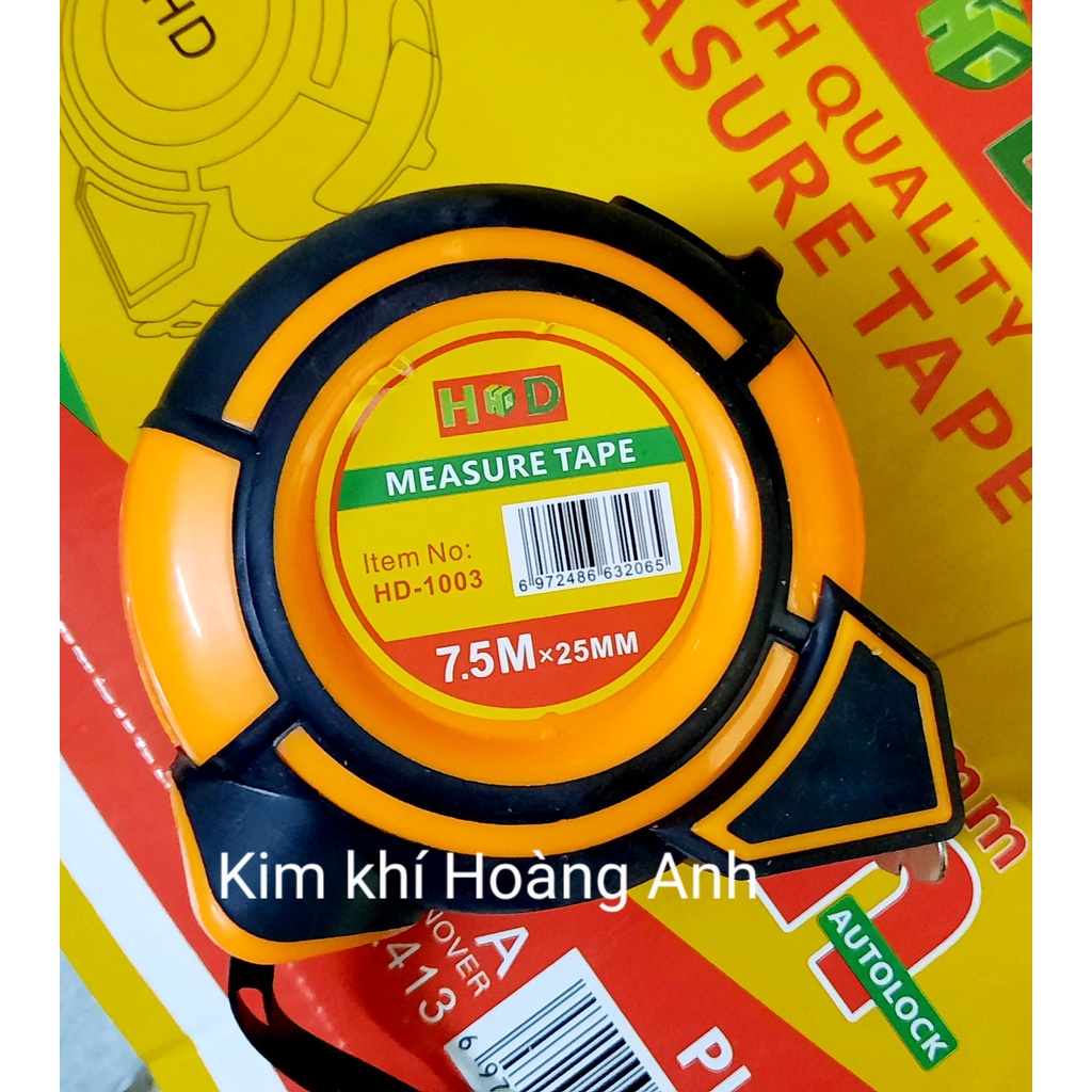 Thước kéo, thước rút 2 mặt 5m, 7,5m