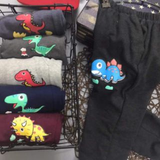 Combo 3 quần dài cotton da cá cho bé