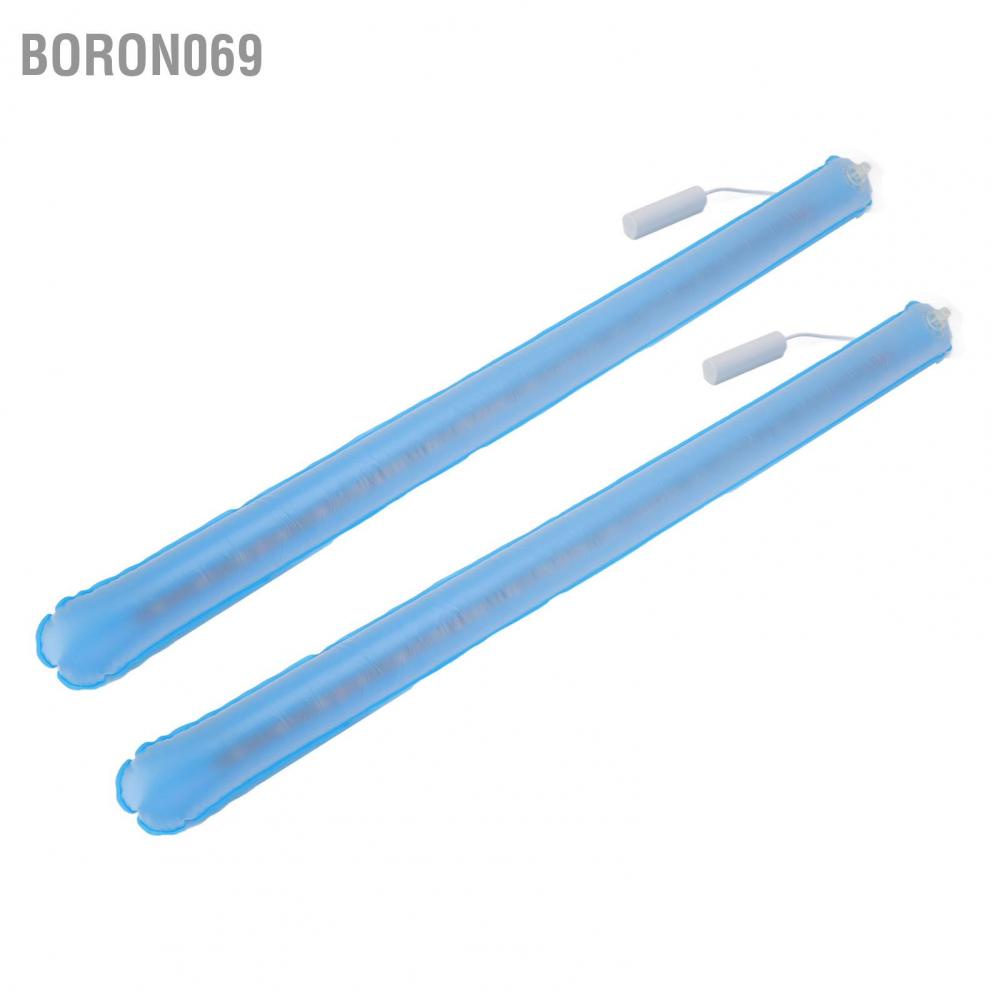 Boron069 Camping Glowing Stick Light Set Foldable Inflatable Handheld RGB White LED f