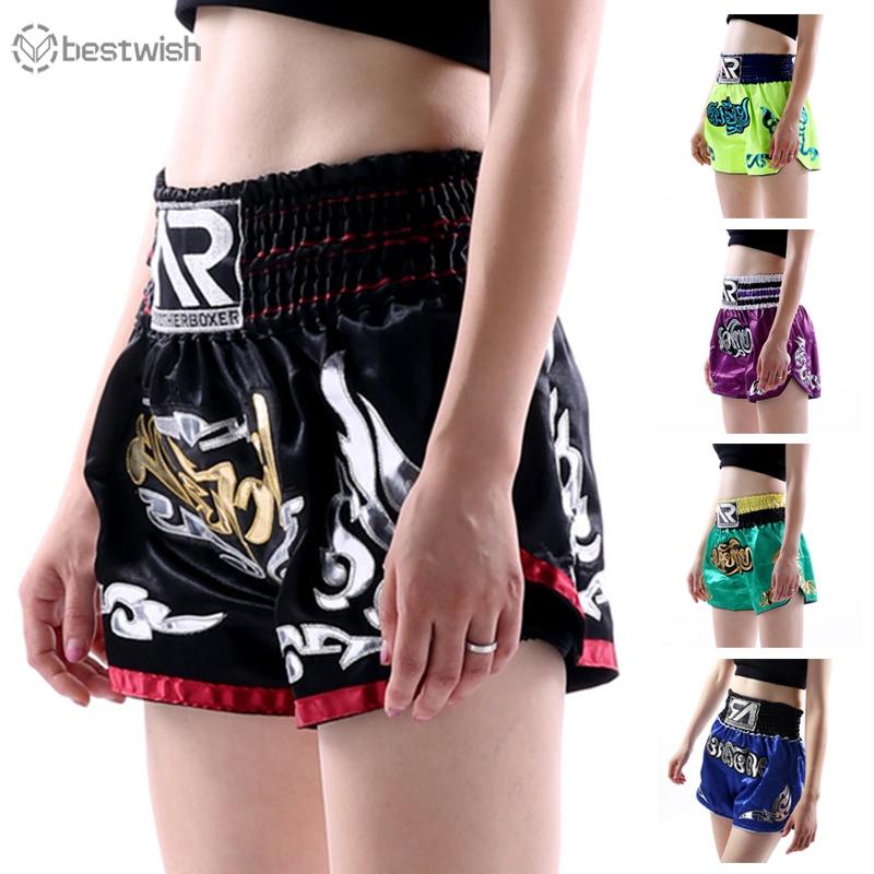 Quần short tập boxing/Muay Thái XS-XXL