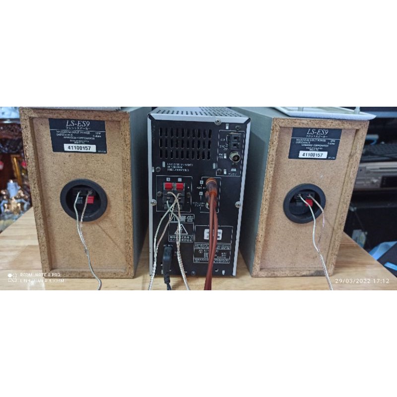 Dàn Kenwood ES-3MD  Combo Remote+Nguồn.