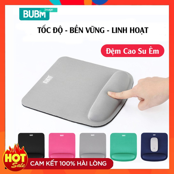 [Thương Hiệu BUBM] Miếng Lót Chuột Chơi Game Chống Mỏi Cổ Tay Tăng Khả Năng Di Chuyển Chống Giật Cho Game Thủ..vv