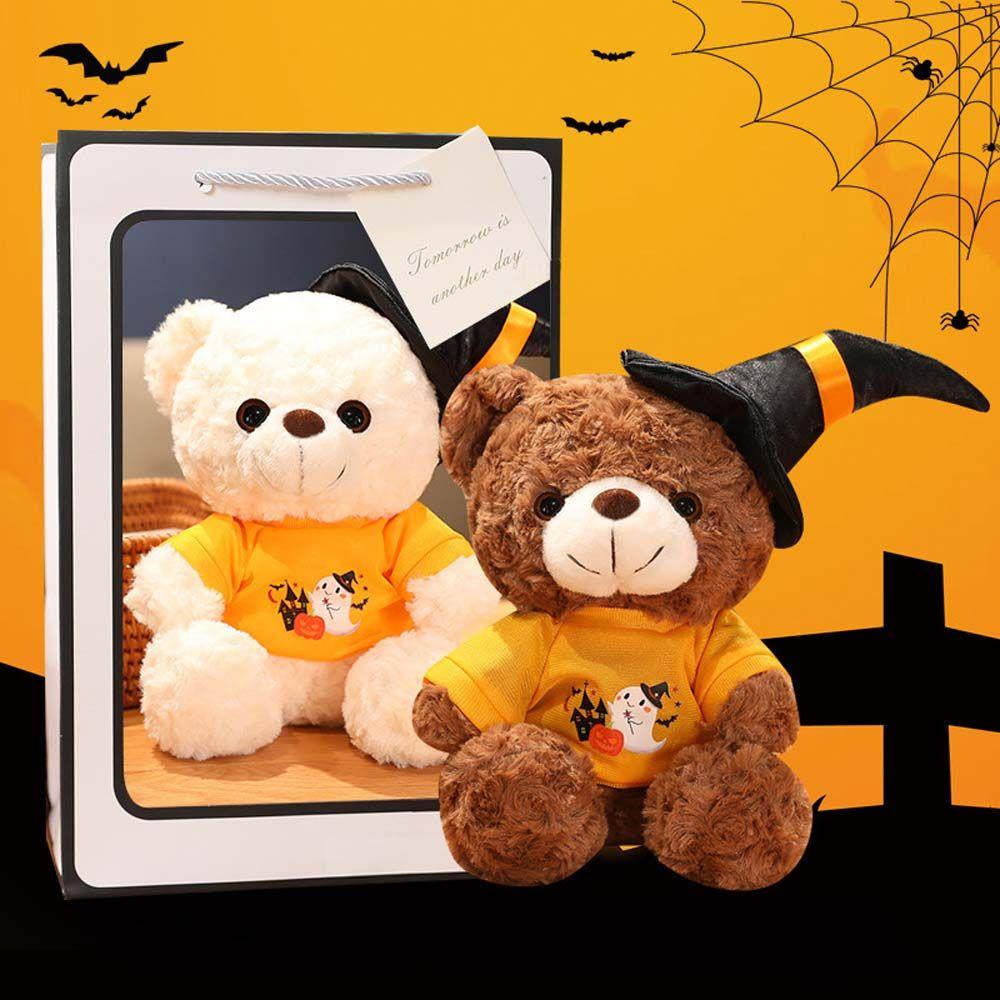LANFY Gấu Teddy Nhồi Bông Mềm Mại Trang Trí Halloween