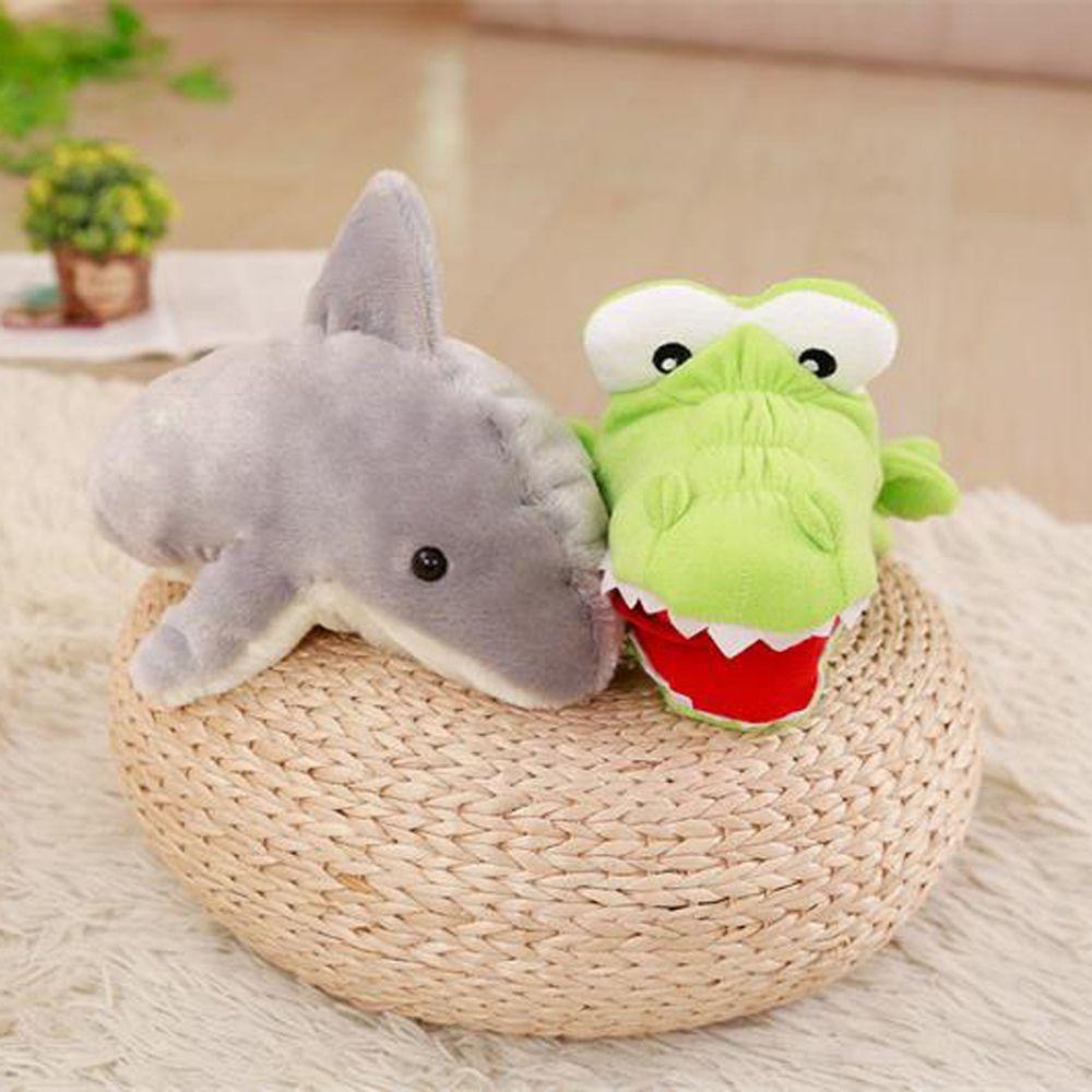 Con Rối Bông Đeo Tay Hình Động Vật Hoạt Hình Sáng Tạo Mềm Mại Dành Cho Trẻ Em