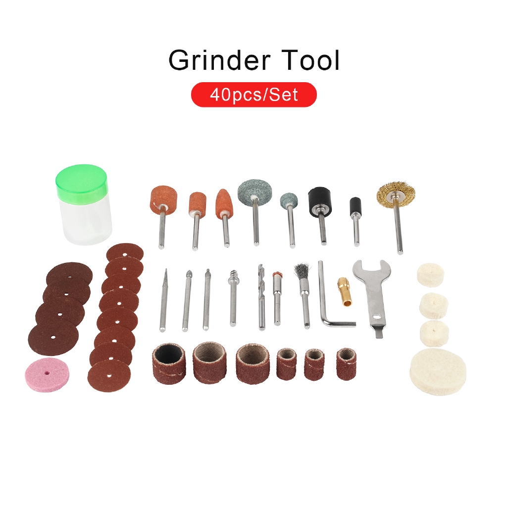 100 Cái / Bộ Máy Mài điện Công Cụ Quay Bit Phụ Kiện Bit Cho Máy Mài Chà Nhám