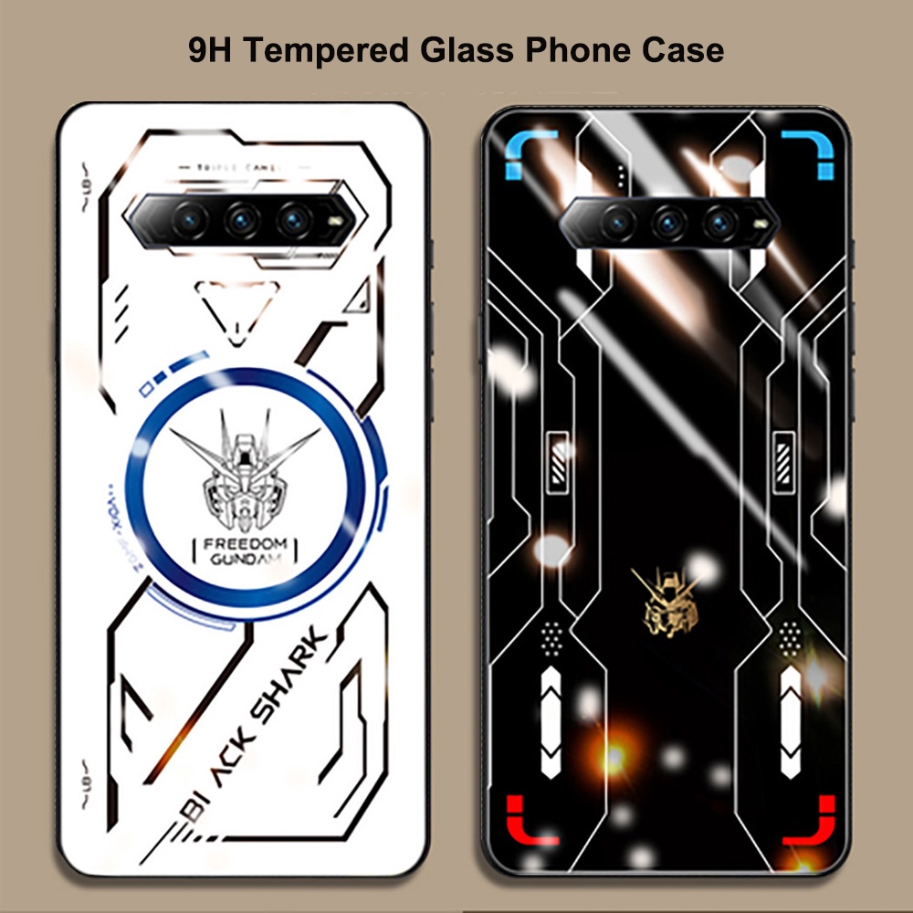 Đen Ốp Điện Thoại Kính Cường Lực In Hình black shark 4 4s black shark 4s pro black shark 4 4 pro 4s pro