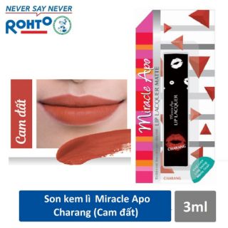 Son kem lì Miracle Apo Lip Lacquer Matte 3ml