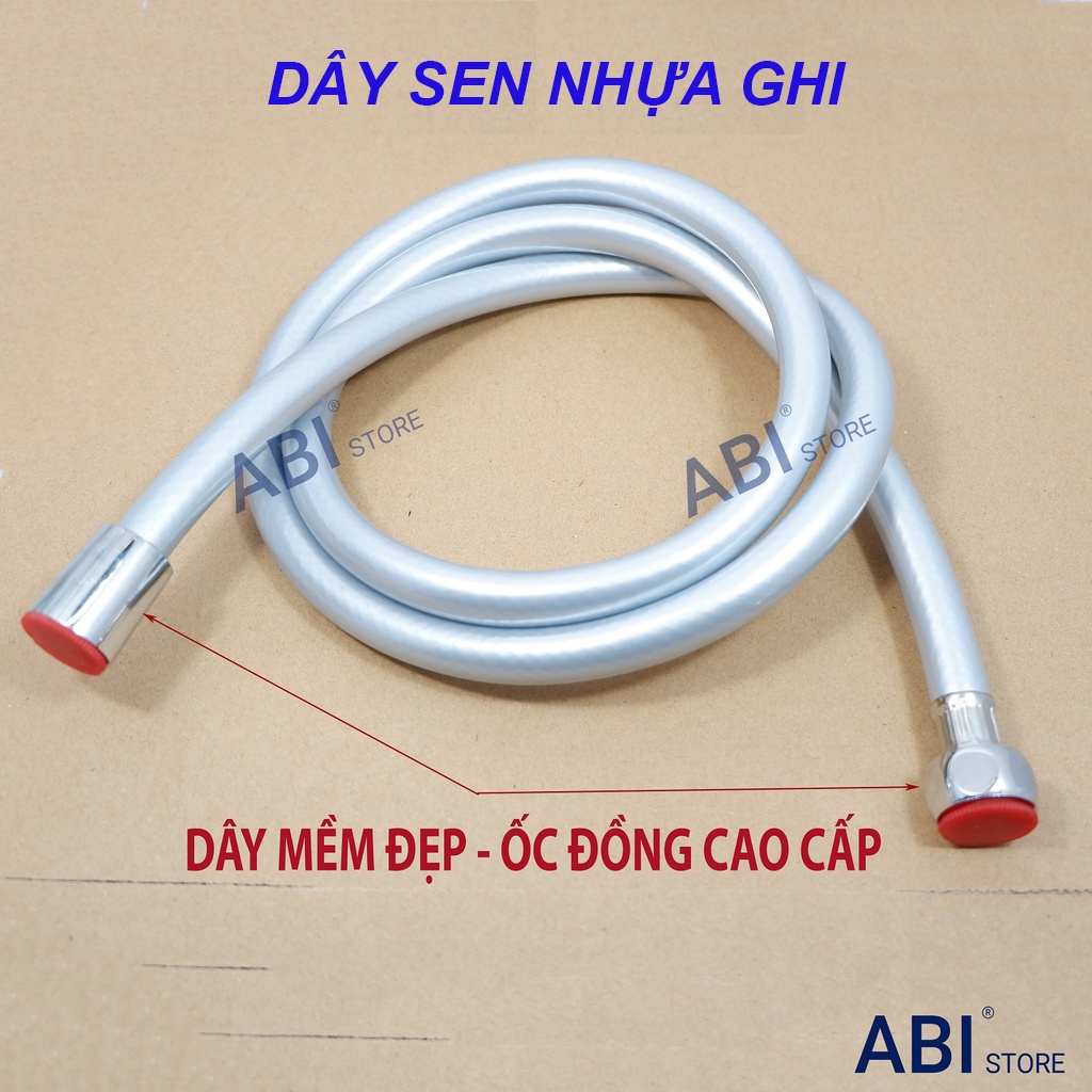 DÂY SEN NHỰA GHI ỐC ĐỒNG CAO CẤP HÀNG MỀM, BỀN, DÂY VÒI SEN TẮM XỊN ĐẸP