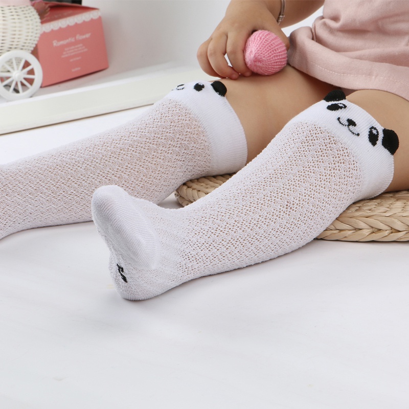 Vớ cotton thoáng khí chống muỗi cho bé gái từ 1-3 tuổi