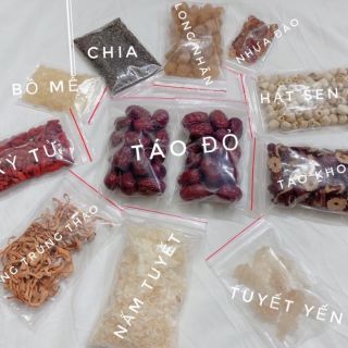 Sét đầy đủ  (500gr)chè dưỡng nhan kết hợp đông trùng hạ thảo