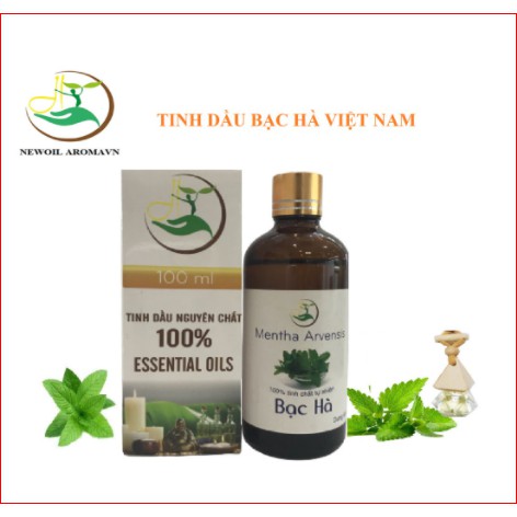 Tinh dầu bạc hà thiên nhiên 10ml-50ml nguyên chất/ Tinh dầu viện Hàn Lâm