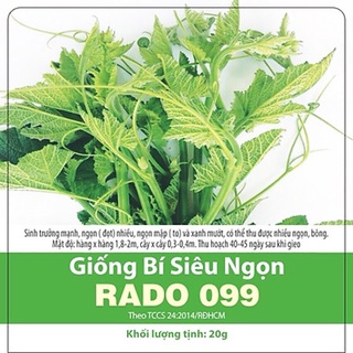 Hạt giống bí siêu ngọn 099