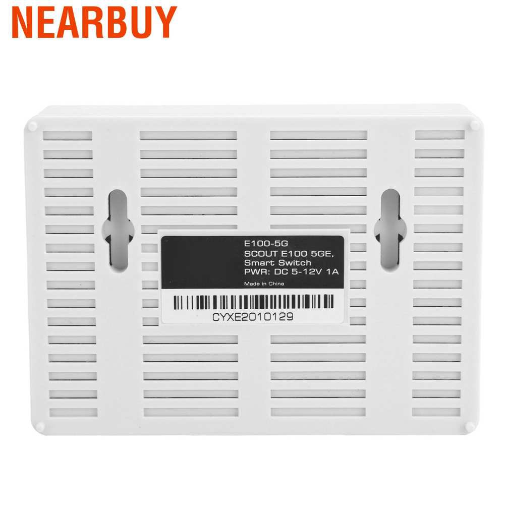 Bộ Chuyển Đổi Mạng Ethernet Tự Động 5 Cổng Rj-45 10 / 100 / 1000 Dc5V | BigBuy360 - bigbuy360.vn