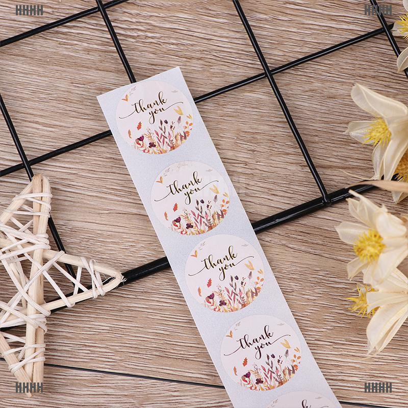 Cuộn 500 Miếng Dán Chữ Thank You Trang Trí