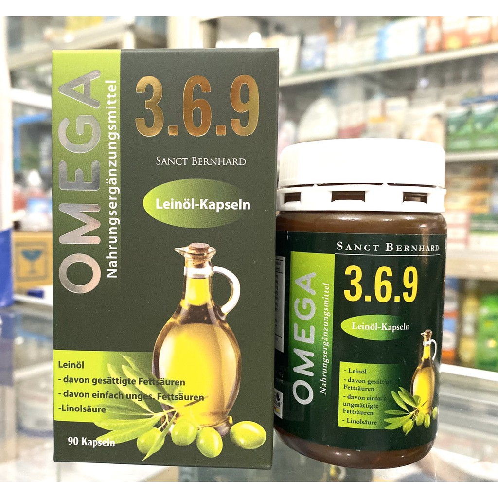 (Chính hãng)- OMEGA 369 / Hộp 90 viên- Nhập khẩu Đức.