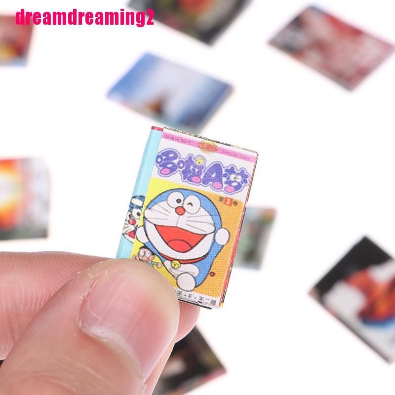 Bộ 12 mô hình quyển sách mini trang trí cho nhà búp bê