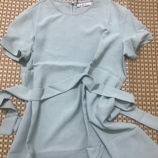 Áo sơ mi chéo tà thắt đai s,m,l