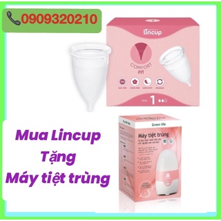 [ TẶNG MÁY TIỆT TRÙNG ] Bộ cốc nguyệt san Lincup nhập khẩu chính hãng US