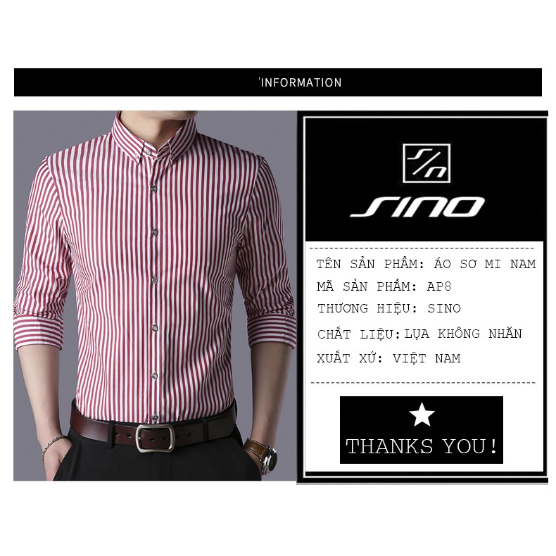 Áo Sơ Mi Nam FLASHBACKS Dài Tay - Thời Trang Nam Sọc Kẻ Thời Trang - Chất Vải Đẹp  AD000008 | BigBuy360 - bigbuy360.vn